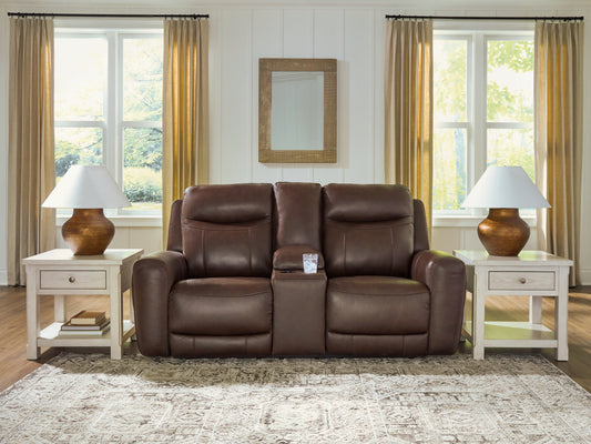Orange Furniture Outlet - Ashley Furniture - Gravier Living Room - PWR REC Loveseat/CON/ADJ HDRST - U1330118