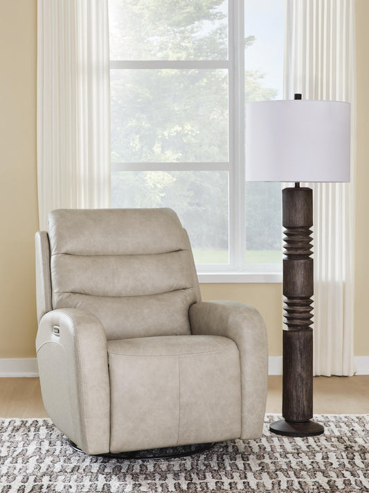 Orange Furniture Outlet - Ashley Furniture - Motion-Max Living Room - Swivel Glider Power Recliner - PCU1550095