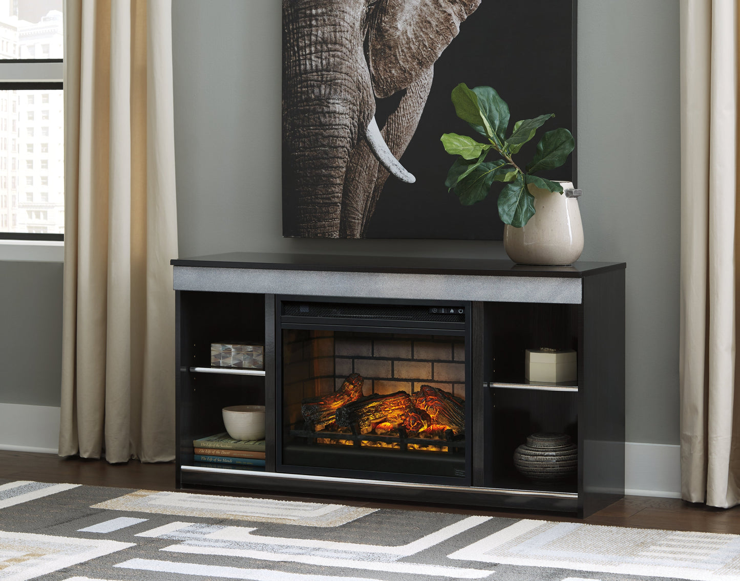 Entertainment Accessories Electric Fireplace Insert