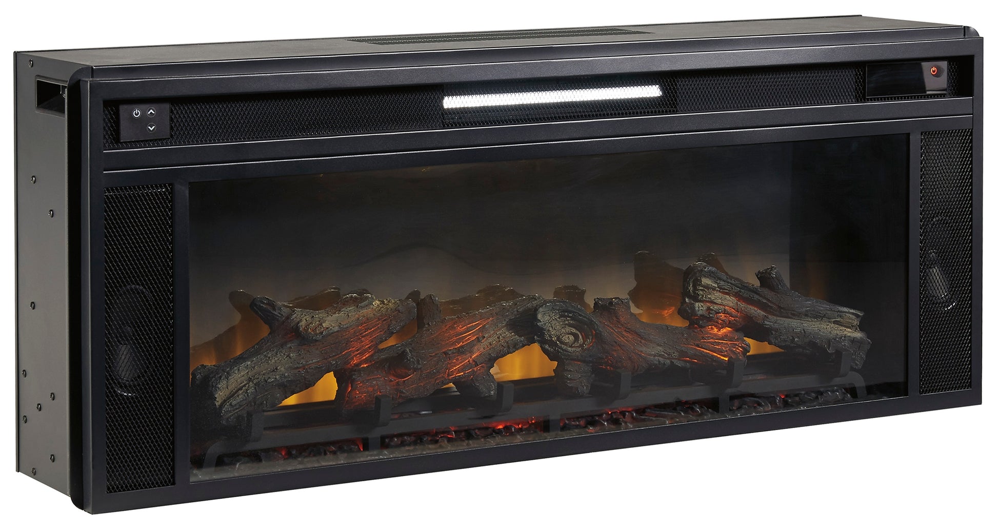 Orange Furniture Outlet - Ashley Furniture - Entertainment Accessories Fireplace Insert - Fireplace Insert / Black - W100-12