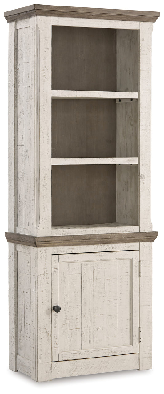 Orange Furniture Outlet - Ashley Furniture - Havalance Right Pier Cabinet - Right Pier Cabinet / Two-tone - W814-34